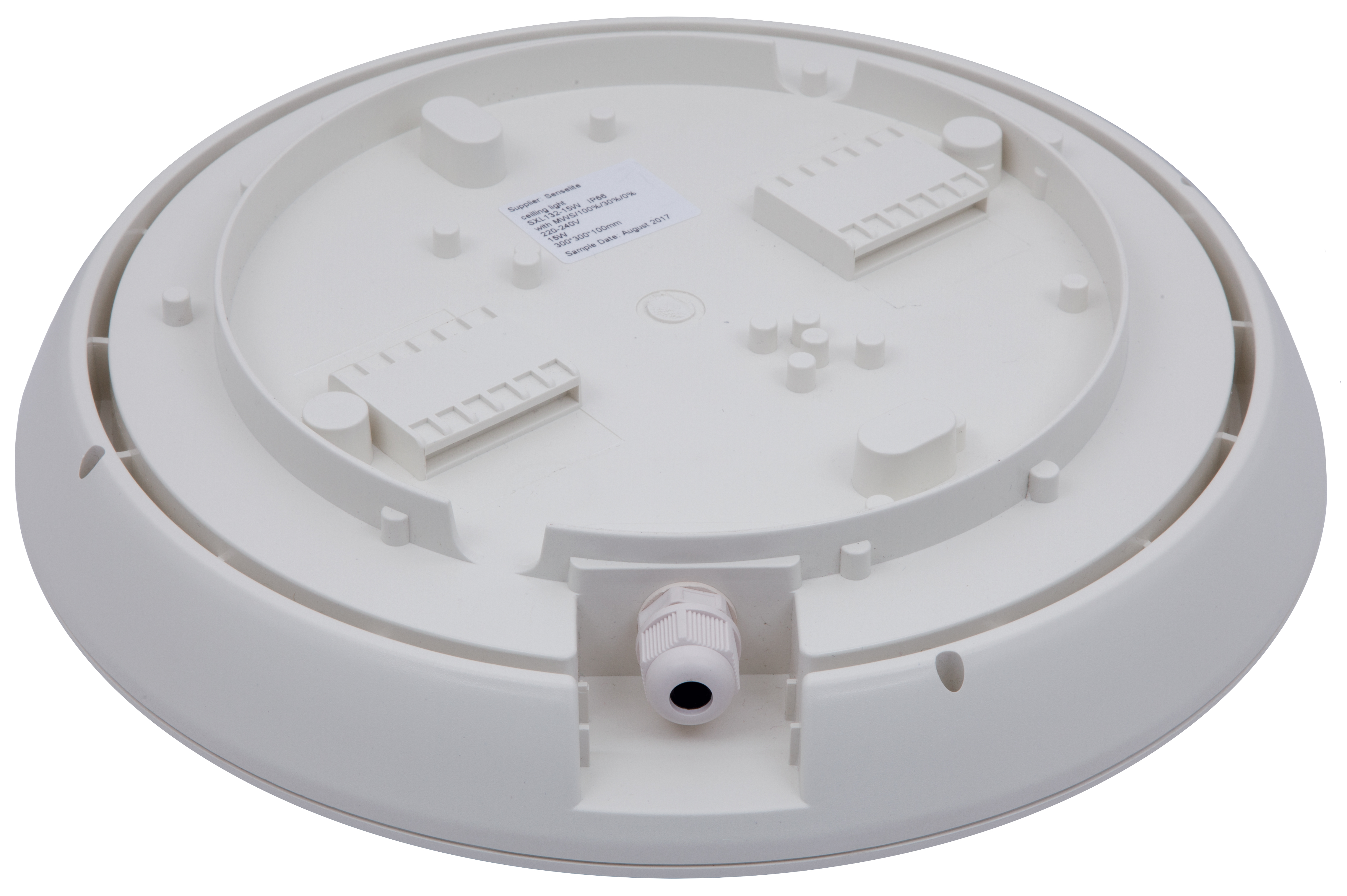 REELTECH LED IP66 Round Bulkhead back profile