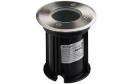 RTLA08826 40 Round Driveway GU10 IP65 Stainless Steel drive over light REELTECH
