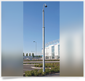 SQUARE CCTV TOWER COLUMN
