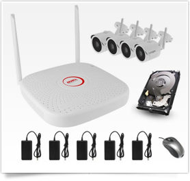 REELTECH CCTV IP WIRELESS CAMERA KITS